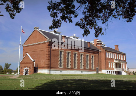 Fort Smith National Historic Site Fort Smith Arkansas offre i resti di due fortezze di frontiera Foto Stock