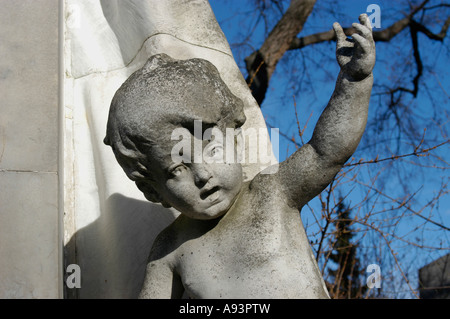Figura a Franz del supp - Tomba presso il cimitero centrale Foto Stock
