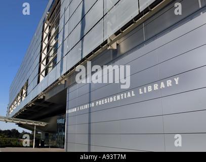 William J Clinton Presidential Center Little Rock AR Foto Stock
