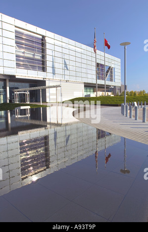 William J Clinton Presidential Center Little Rock AR Foto Stock