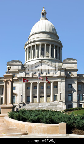 State Capitol Building Little Rock Arkansas Foto Stock
