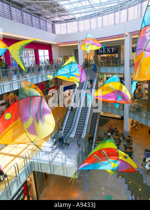 Rifatti I draghetti Circus Shopping Centre in Plymouth, DEVON REGNO UNITO Foto Stock