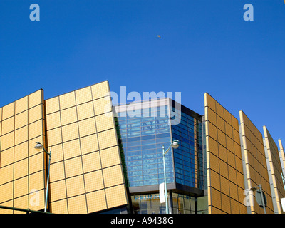 Architettura moderna a rivalorizzare i Draghetti Circus Shopping Centre in Plymouth, DEVON REGNO UNITO Foto Stock