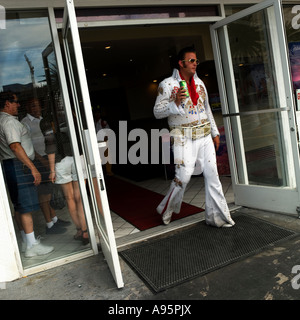 2007 Elvis ha lasciato l'edificio Foto Stock