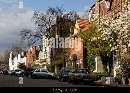 Glebe posto, a Chelsea, Londra SW3. Inghilterra HOMER SYKES Foto Stock