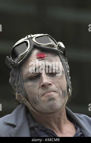 Spettacoli di strada / teatro in Brighton, East Sussex, Inghilterra, Regno Unito. Foto Stock