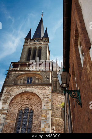 Aachen Dom ad Aquisgrana in Germania, Europa Foto Stock