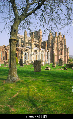 Uno storico albergo Scozia Melrose Abbey a Melrose in Scottish Borders Scotland Regno Unito Foto Stock