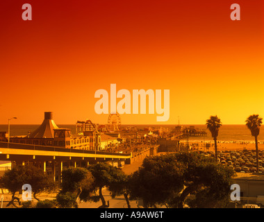 SANTA MONICA PIER SANTA MONICA CALIFORNIA USA Foto Stock