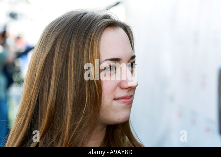 Andrea Bowen Desperate Housewives 3 aprile 2005 Woodland Hills California i dadi per Mutts Foto Stock