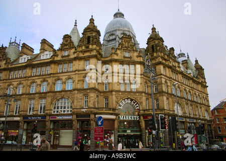 Mercato di Leeds, Regno Unito Foto Stock