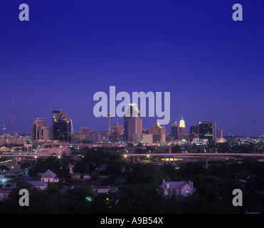 Il centro cittadino di San Antonio skyline texas USA Foto Stock