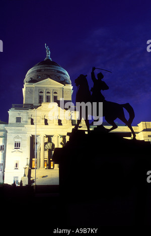 Francesco magro statua State Capitol Building HELENA MONTANA USA Foto Stock