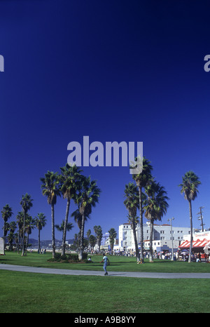 VENICE BEACH PROMENADE VENEZIA LOS ANGELES CALIFORNIA USA Foto Stock