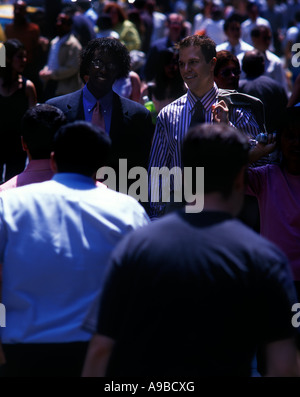 Ufficio lavoratori Fifth Avenue Midtown Manhattan NEW YORK CITY USA Foto Stock