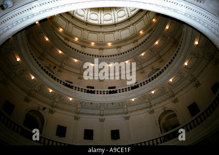 Cupola del palazzo del senato di Austin in Texas all'interno interno Foto Stock