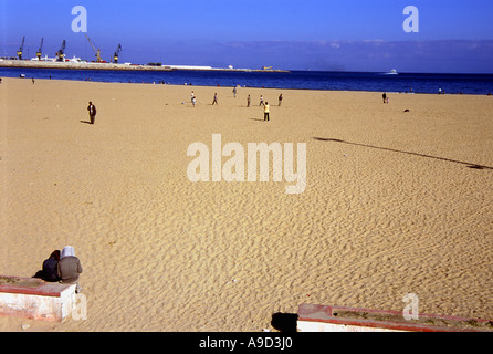 Tangeri Tangeri Tánger Stretto di Gibilterra Tangier-Tétouan Regione Nord del Marocco Maghreb Maghrebian berbera in Africa del Nord Foto Stock