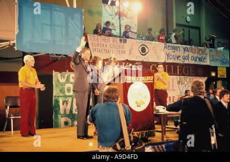 Ronald Reagan la campagna 1980 Foto Stock