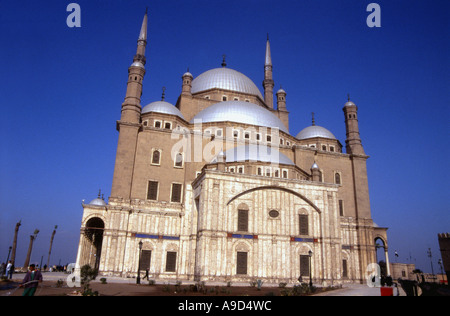 Muhammad Ali Pasha Mohammed Ali della moschea di alabastro Cittadella Saladino Cairo Repubblica Araba di Egitto Nord Africa Medio Oriente Foto Stock