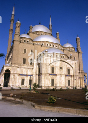 Muhammad Ali Pasha Mohammed Ali della moschea di alabastro Cittadella Saladino Cairo Repubblica Araba di Egitto Nord Africa Medio Oriente Foto Stock