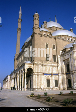 Muhammad Ali Pasha Mohammed Ali della moschea di alabastro Cittadella Saladino Cairo Repubblica Araba di Egitto Nord Africa Medio Oriente Foto Stock