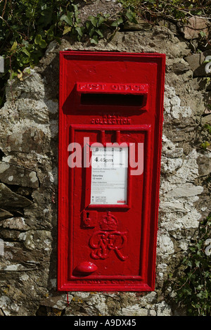 Casella postale UK Foto Stock