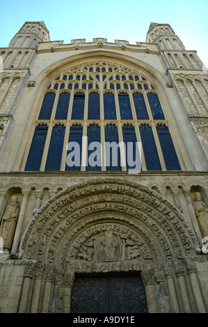 Rochester Cathedral Kent England Foto Stock