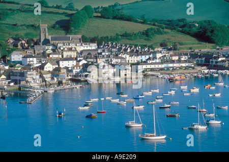 Salcombe Devon England visto dalla East Portlemouth Foto Stock