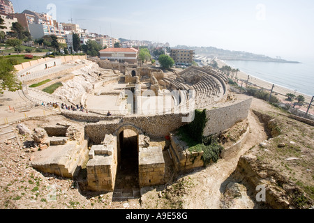 Anfiteatro di Tarragona Foto Stock