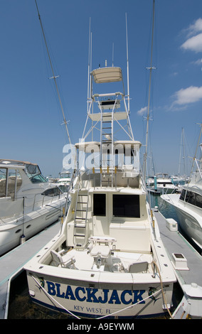 Noleggio barca da pesca di Key West - Florida - USA Foto Stock