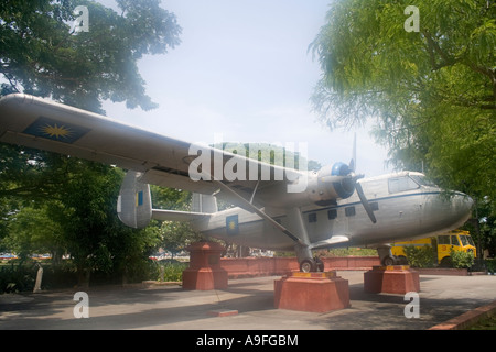 Aviazione scozzese Twin Pioneer sul display in Melaka Malaysia Foto Stock