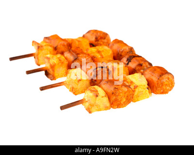 Frittata spagnola e tapas choricitos Foto Stock