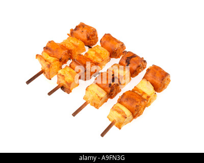 Frittata spagnola e tapas choricitos Foto Stock