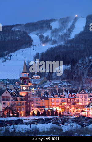 Mont Tremblant, Laurentians, Quebec, Canada Foto Stock