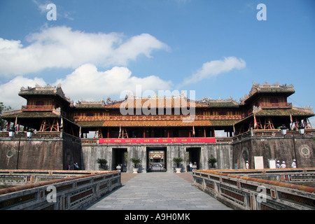 La cittadella di Hue Vietnam Foto Stock
