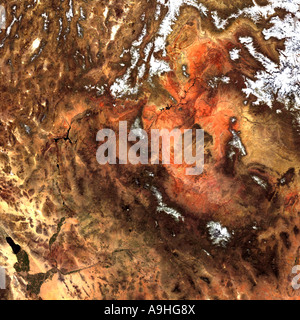 America del nord come visto dallo spazio Foto Stock