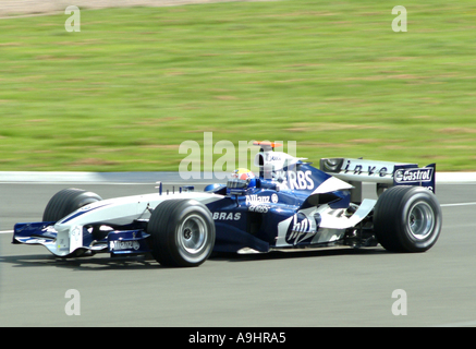 Williams Formula One FW27 Racing Car prove a Silverstone Northamptonshire England Regno Unito Regno Unito Foto Stock