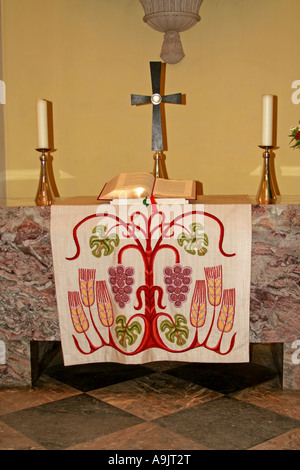 Altare a Schlosskirche Bonn Friedrich Wilhelm Campus Universitario cappella della Renania settentrionale-Vestfalia Germania Europa Foto Stock