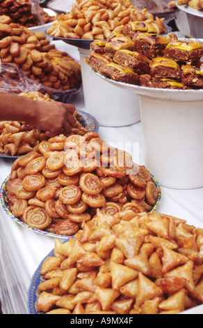 I dolci marocchini - Fez, in Marocco Foto Stock