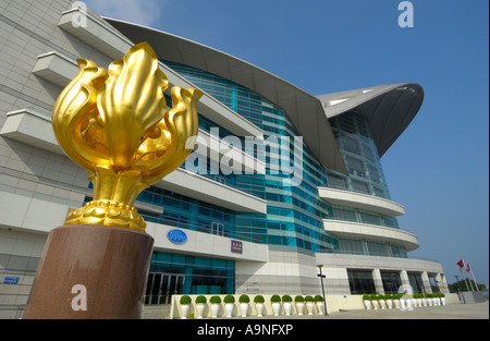 L'Hong Kong Convention & Exhibition Centre Foto Stock