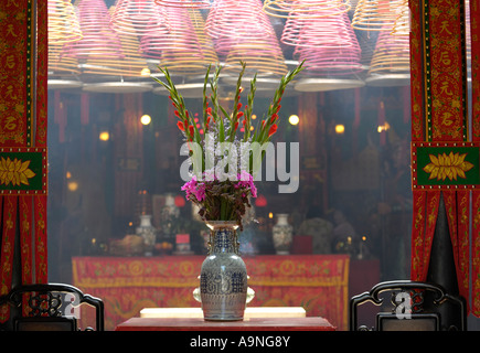 Ingresso di Tim Hau tempio, Hong Kong SAR Foto Stock