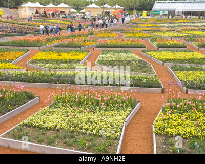 Bundesgartenschau Garden Show mostra a Monaco di Baviera Germania Europa Foto Stock