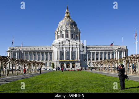 La città di San Francisco Hall Foto Stock