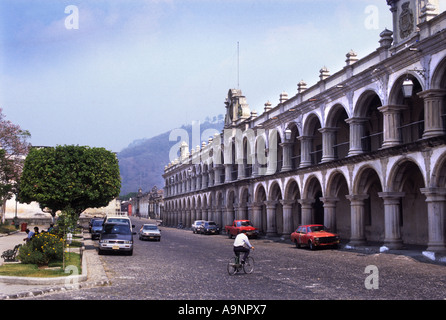 Il PALACIO DE LOS CAPITANES Antigua Guatemala Foto Stock