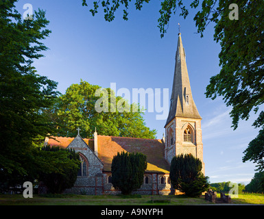 Santa Maria Vergine chiesa parrocchiale a Preston Candover con Nutley Hampshire REGNO UNITO Foto Stock