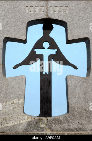 Spirituale religioso croce concettuale Foto Stock