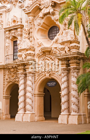 La Casa del Prado in Balboa Park di San Diego in California Foto Stock