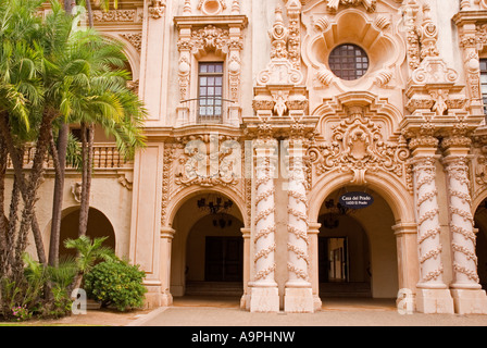 La Casa del Prado in Balboa Park di San Diego in California Foto Stock