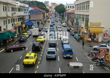 Geylang Serai Road, Singapore Foto Stock