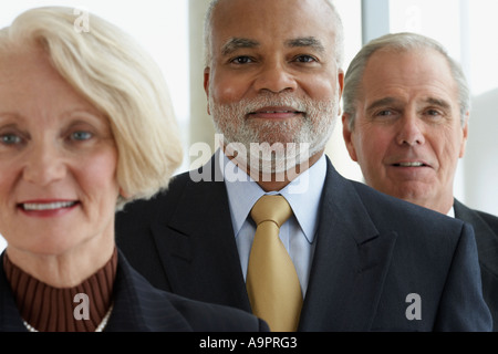 Ritratto di tre ceo Foto Stock